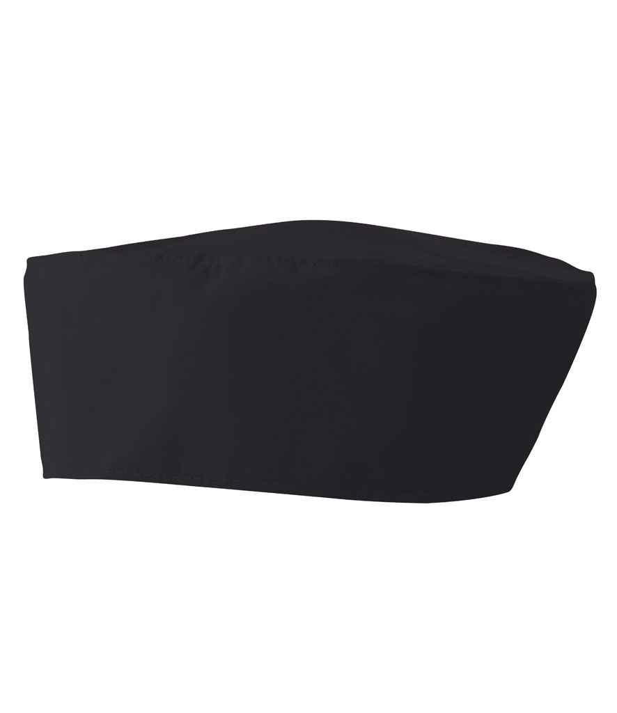 Black velcro skull cap